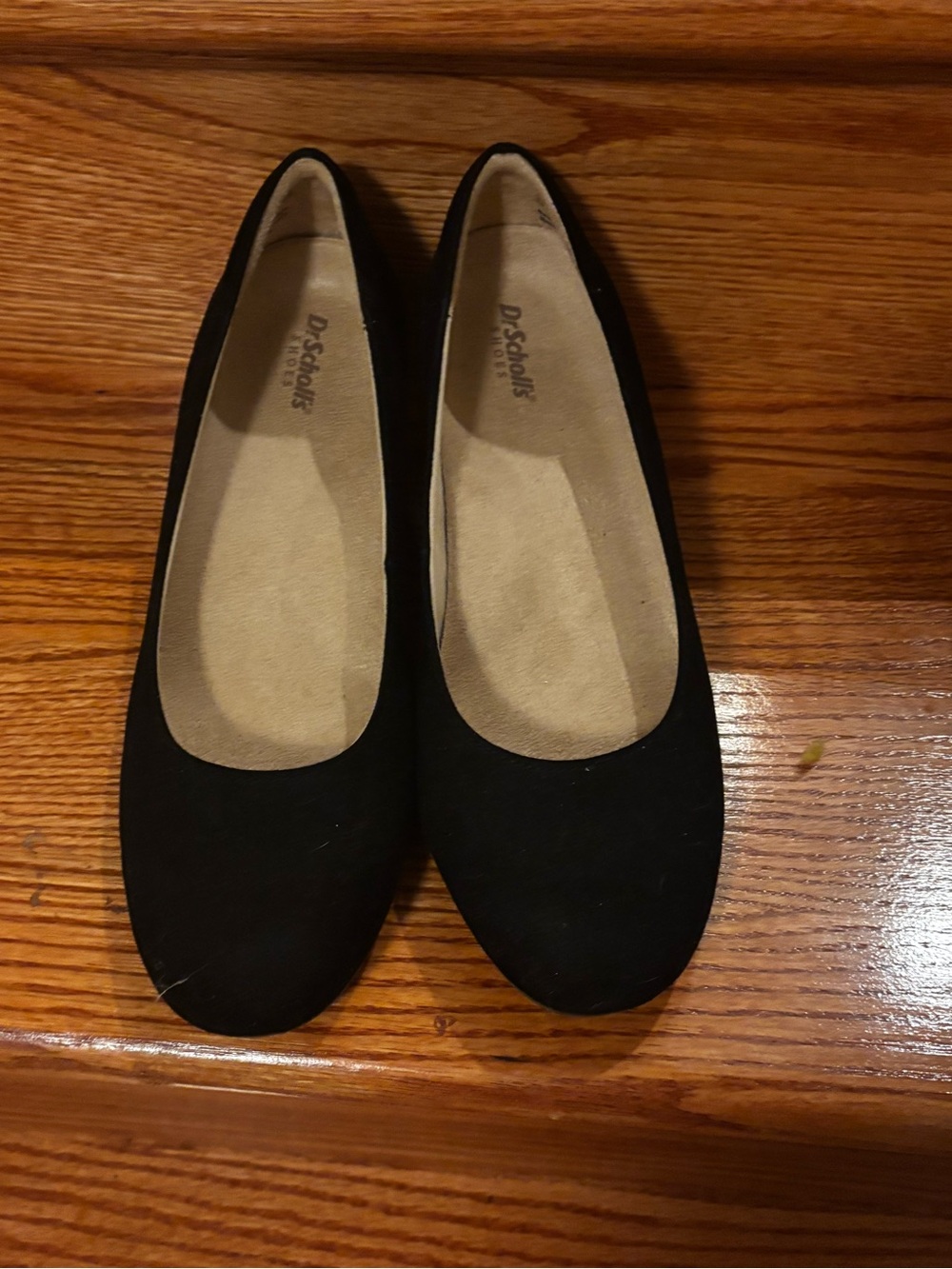 Dr. Scholl's Be Flex Black Women's Ballet Wedge Pump
